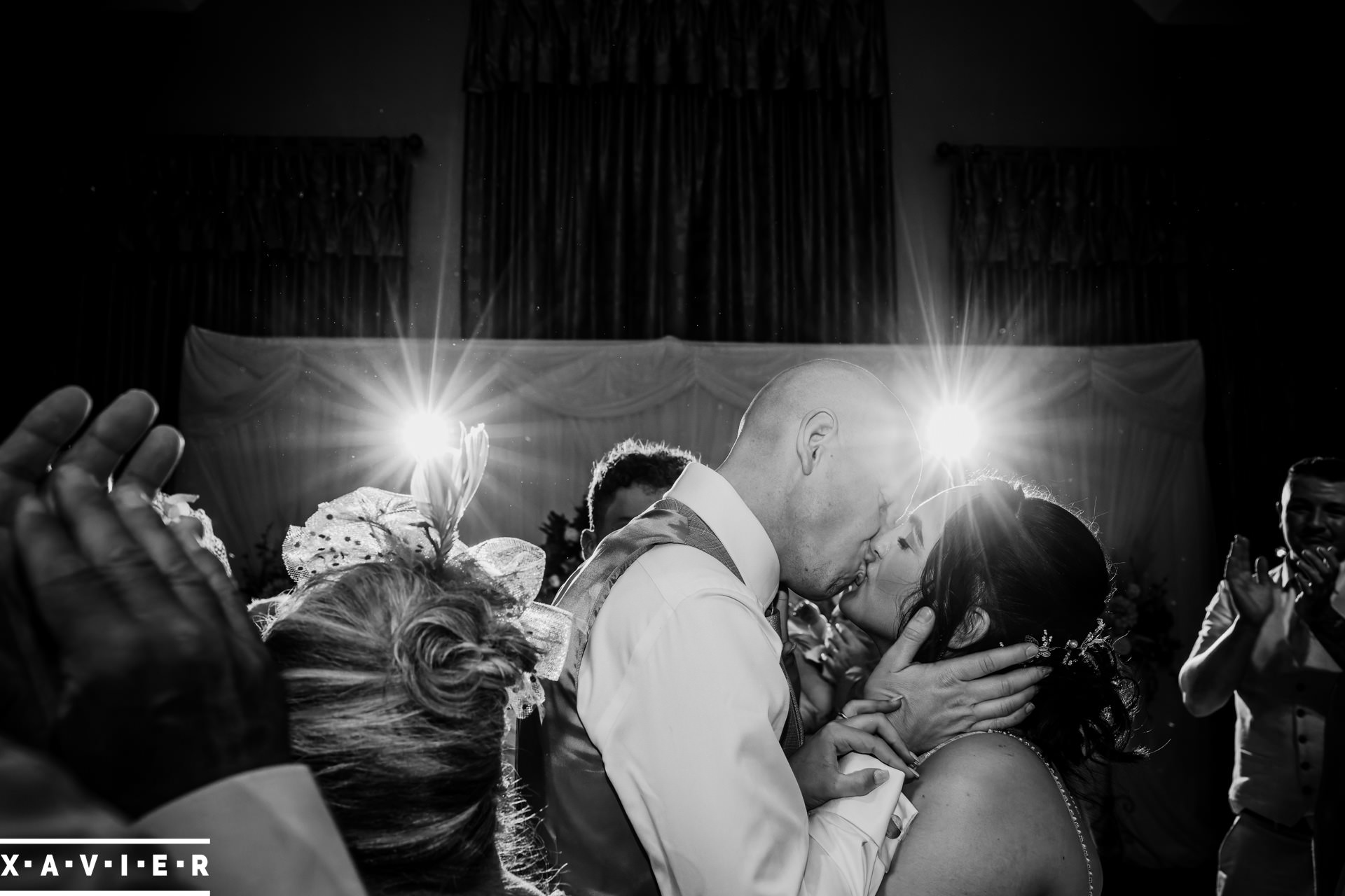 bride and groom first dance