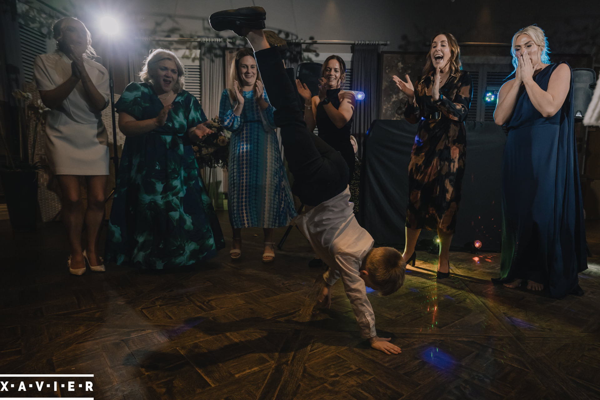 paige boy dances acrobaticaly