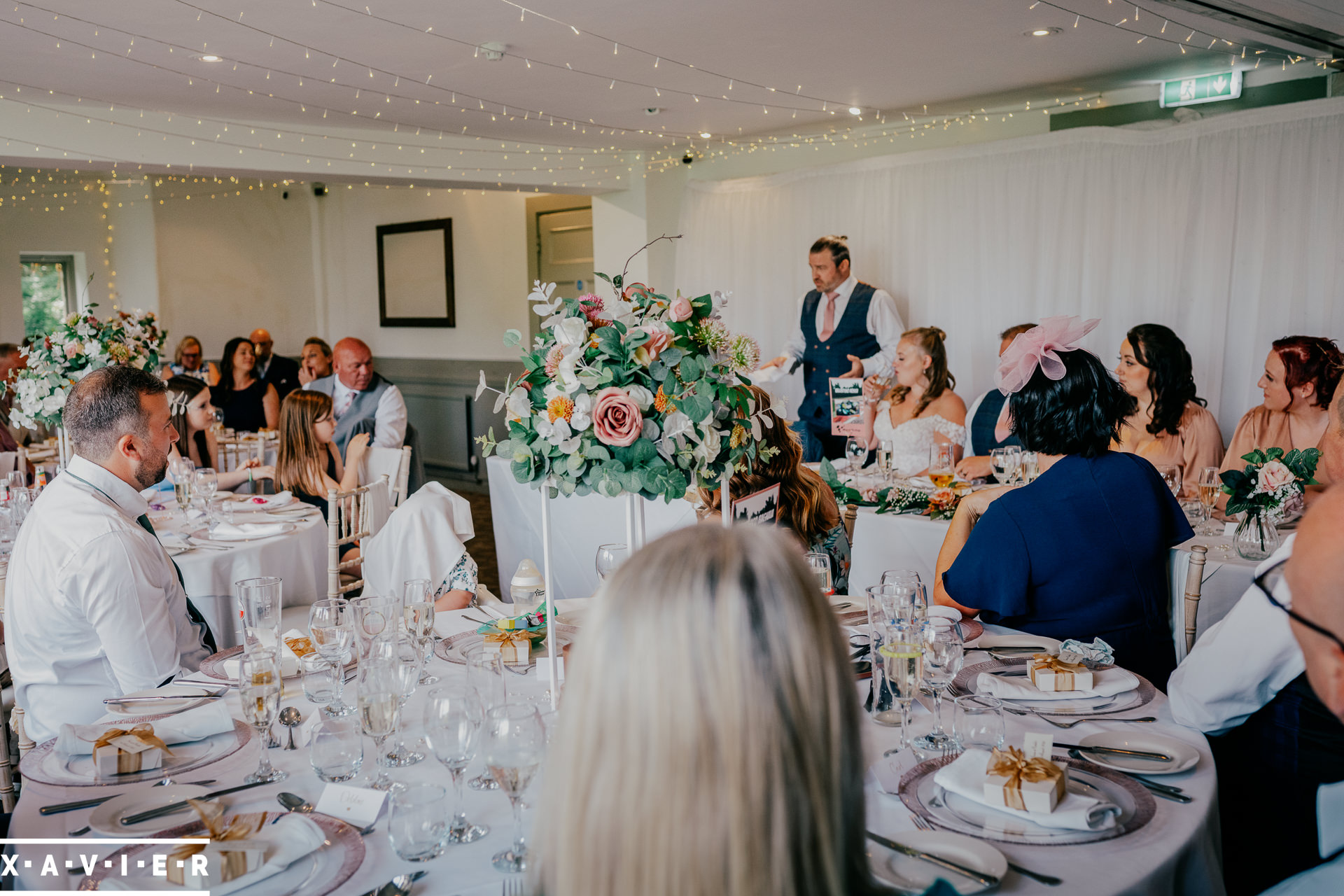 bestman gives his speech