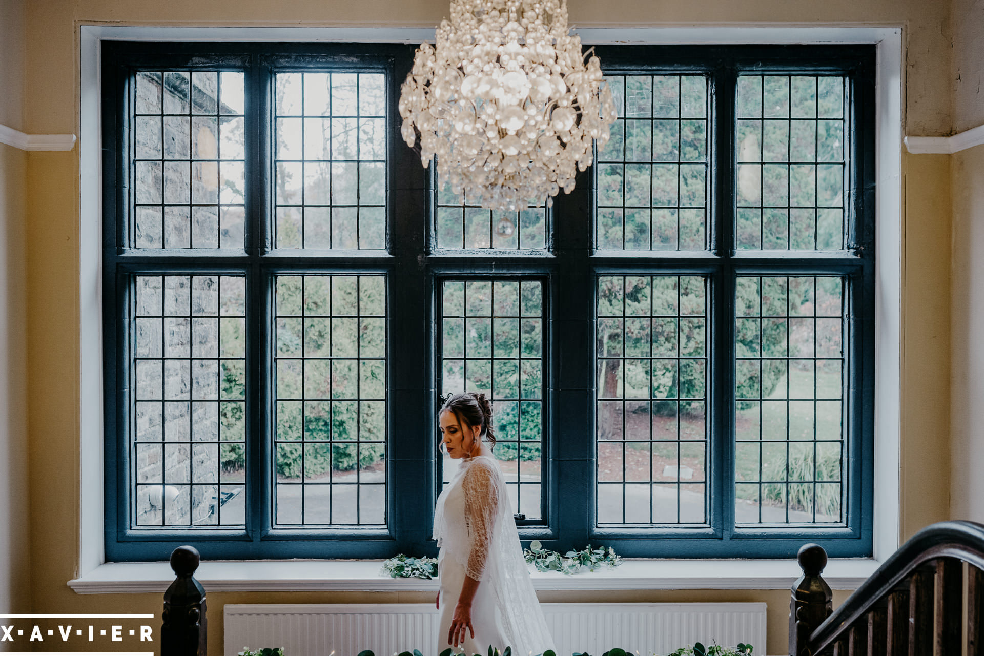bride walks to the ceremony